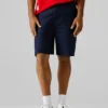 Bermudas cargo de corte reto