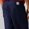 Bermudas cargo de corte reto