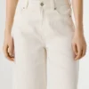 Bermudas de ganga de corte descontraído Bermudas de ganga de corte descontraído