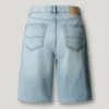 Bermudas de ganga de corte descontraído Bermudas de ganga de corte descontraído