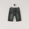 Bermudas de ganga de corte justo