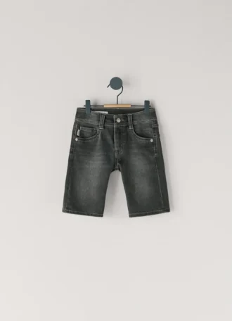 Bermudas de ganga de corte justo
