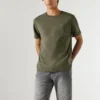 Bermudas de ganga de corte justo Bermudas de ganga de corte justo