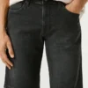 Bermudas de ganga de corte justo Bermudas de ganga de corte justo