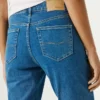 Bermudas de ganga de corte justo Bermudas de ganga de corte justo