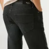 Bermudas de ganga de corte justo Bermudas de ganga de corte justo