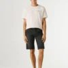 Bermudas de ganga de corte justo Bermudas de ganga de corte justo
