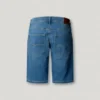 Bermudas de ganga de corte justo Bermudas de ganga de corte justo