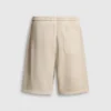 Bermudas de malha com corte descontraído