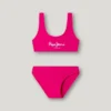 Biquíni com logótipo estampado Biquíni com logótipo estampado