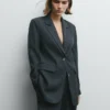 Blazer às riscas