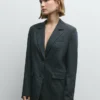 Blazer às riscas