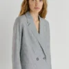 Blazer às riscas