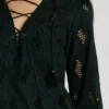 Blusa com detalhes em renda Blusa com detalhes em renda