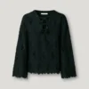 Blusa com detalhes em renda Blusa com detalhes em renda