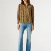 Blusa com estampado floral Blusa com estampado floral