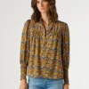 Blusa com estampado floral Blusa com estampado floral