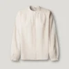 Blusa com gola Mao fluida