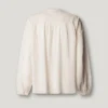 Blusa com gola Mao fluida