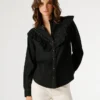 Blusa de ganga de corte regular