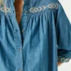 Blusa de ganga de corte regular
