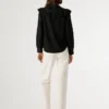Blusa de ganga de corte regular