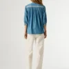 Blusa de ganga de corte regular