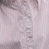Blusa de popelina com folhos