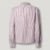 Blusa de popelina com folhos