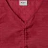 Blusa fluida com detalhes em renda