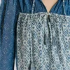 Blusa fluida com estampado floral Blusa fluida com estampado floral