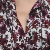 Blusa fluida com estampado floral Blusa fluida com estampado floral