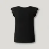 Blusa sem mangas com canelado Blusa sem mangas com canelado
