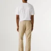 Calças chino com cordão ajustável Calças chino com cordão ajustável