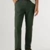 Calças chino de corte justo Calças chino de corte justo