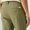 Calças chino de corte justo Calças chino de corte justo