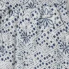 Calças de corte reto com estampado floral