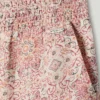 Calças de corte reto com estampado floral