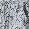 Calças de corte reto com estampado floral