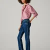 Calças de ganga de cintura média e corte bootcut – Piper Calças de ganga de cintura média e corte bootcut – Piper
