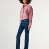 Calças de ganga de cintura média e corte bootcut – Piper Calças de ganga de cintura média e corte bootcut – Piper