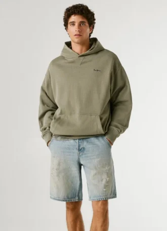 cales bermuda em denim de corte largo 1 3 330x456 - Cal&ccedil;&otilde;es Bermuda em Denim de Corte Largo