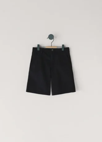 Calções chino em popeline