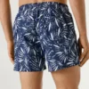 Calções de banho com estampado de folhas Calções de banho com estampado de folhas