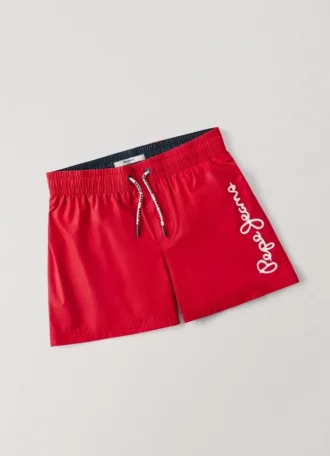 Calções de banho com logótipo estampado