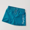 Calções de banho com logótipo estampado Calções de banho com logótipo estampado