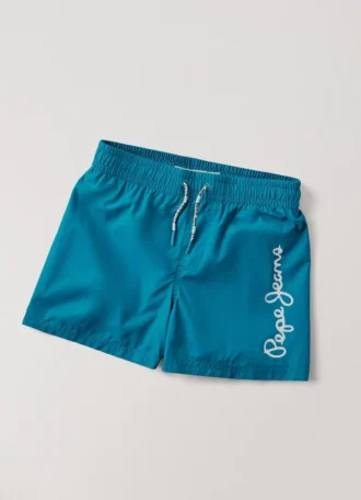 Calções de banho com logótipo estampado