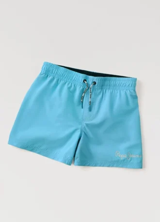 Calções de banho com logótipo estampado