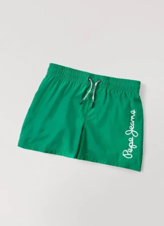 Calções de banho com logótipo estampado