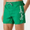 Calções de banho com logótipo estampado Calções de banho com logótipo estampado